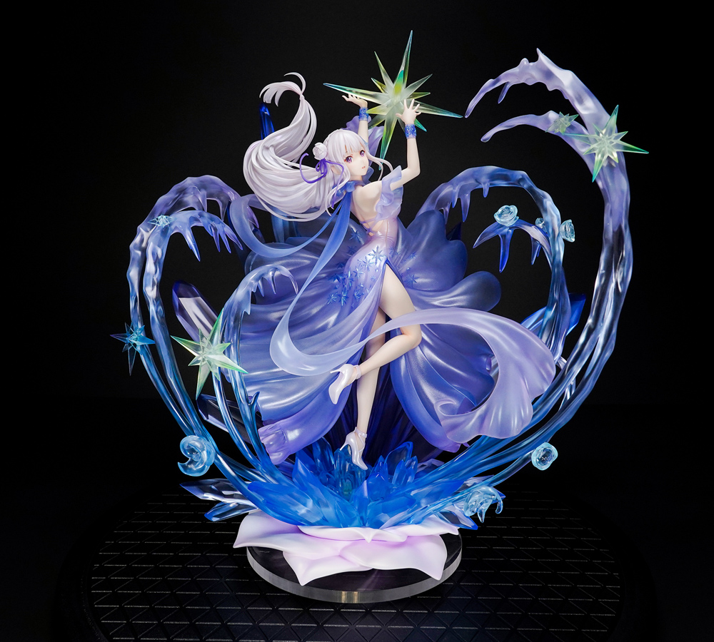 美品】エミリア-Crystal Dress Ver- 1/7スケールフィギュア | e